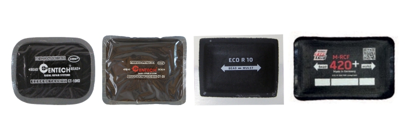 Радиальный пластырь для ремонта шин